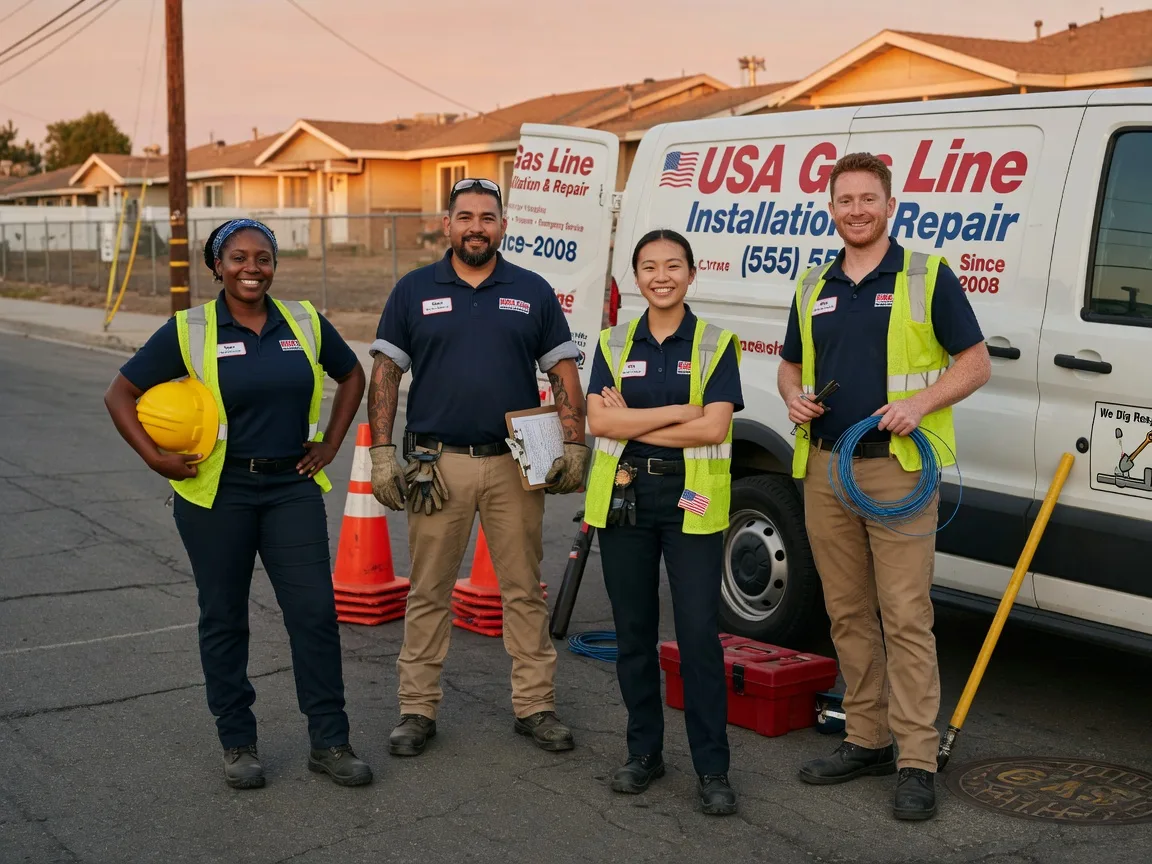 Gas Line Installation company in Corryton, TN